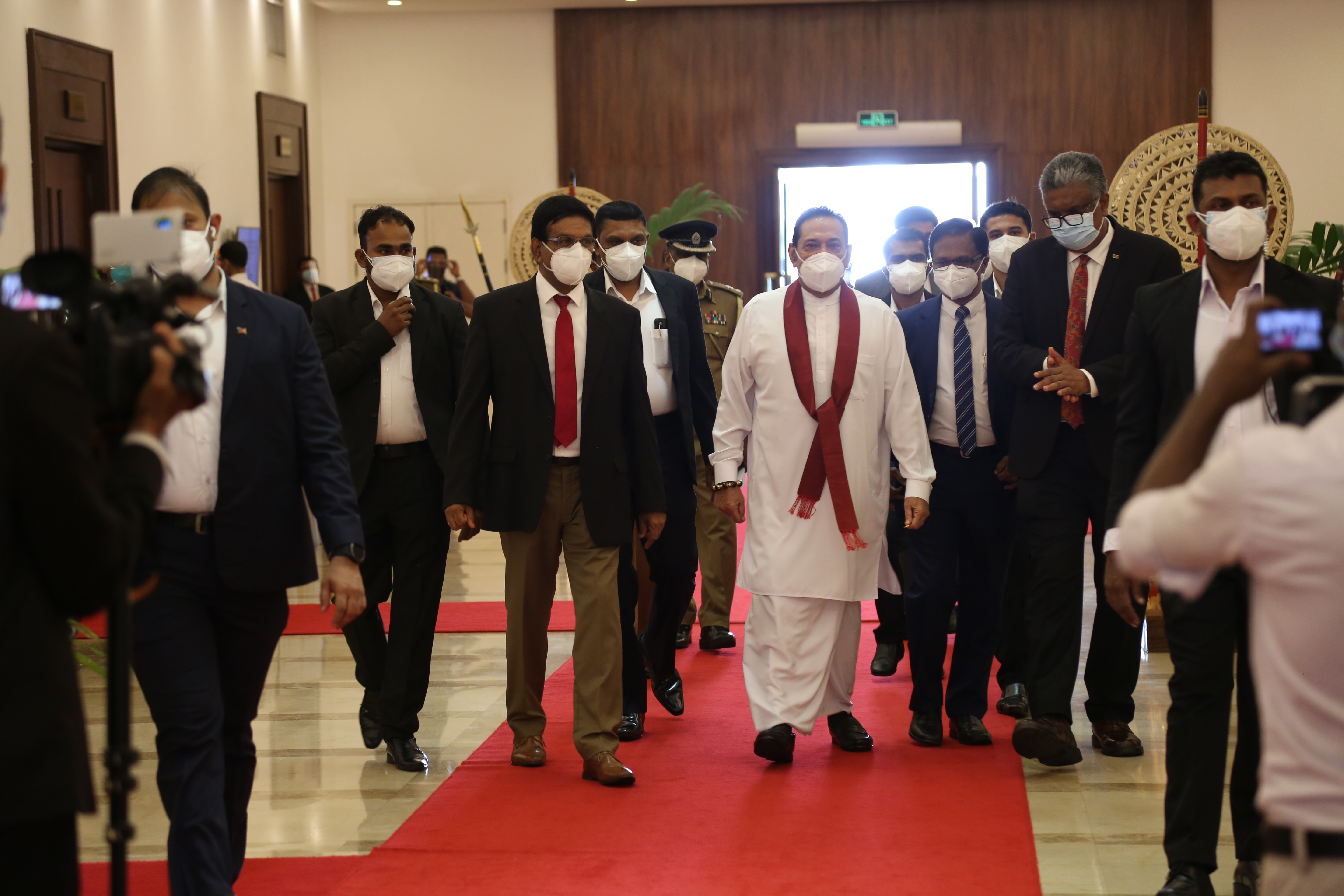 Arrival of the Chief guest