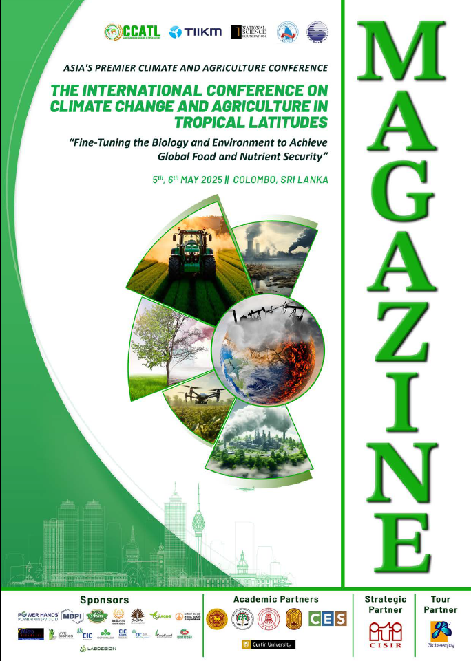 CCATL 2025 | Conference Magazine - International Conference on Climate Change and Agriculture in Tropical Latitudes