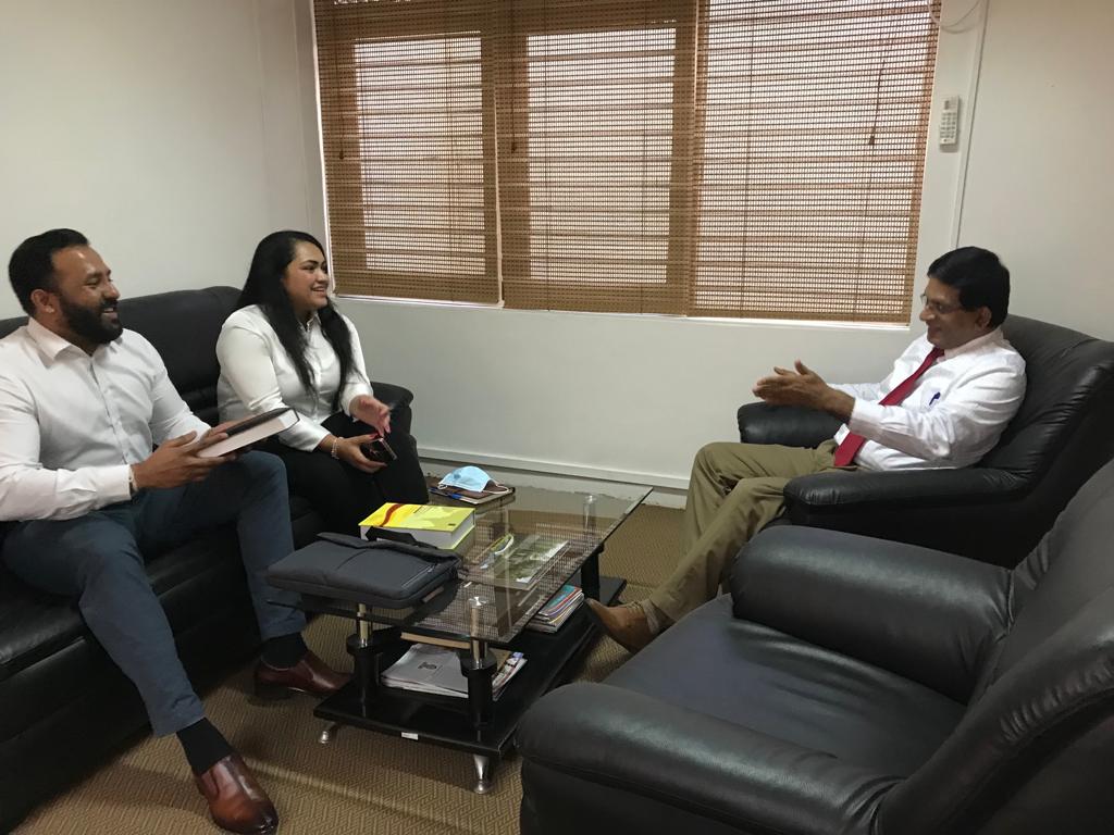 Eng. Nipuni Karunaratne and Dr Shehan Lowe visit NSF